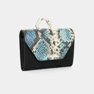 Porta tarjetas de cuero folia para mujer Lili 2